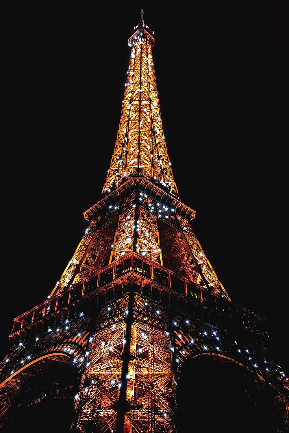 Paris Night Lights Wallpaper