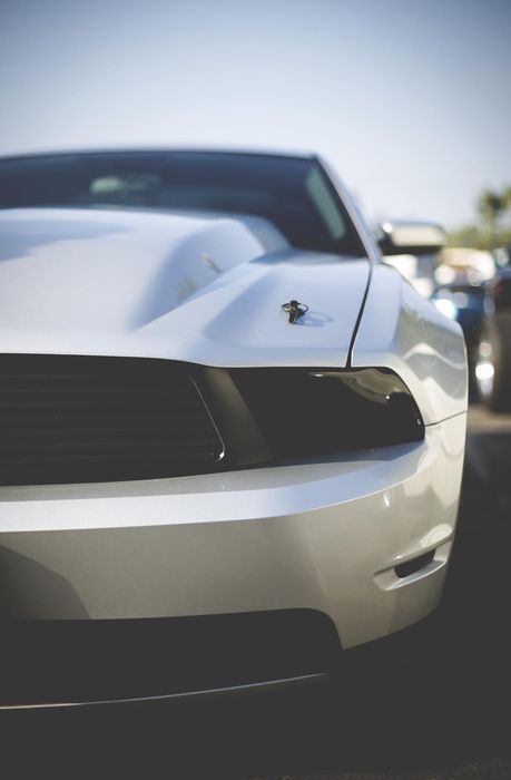 ford mustang white 2015
