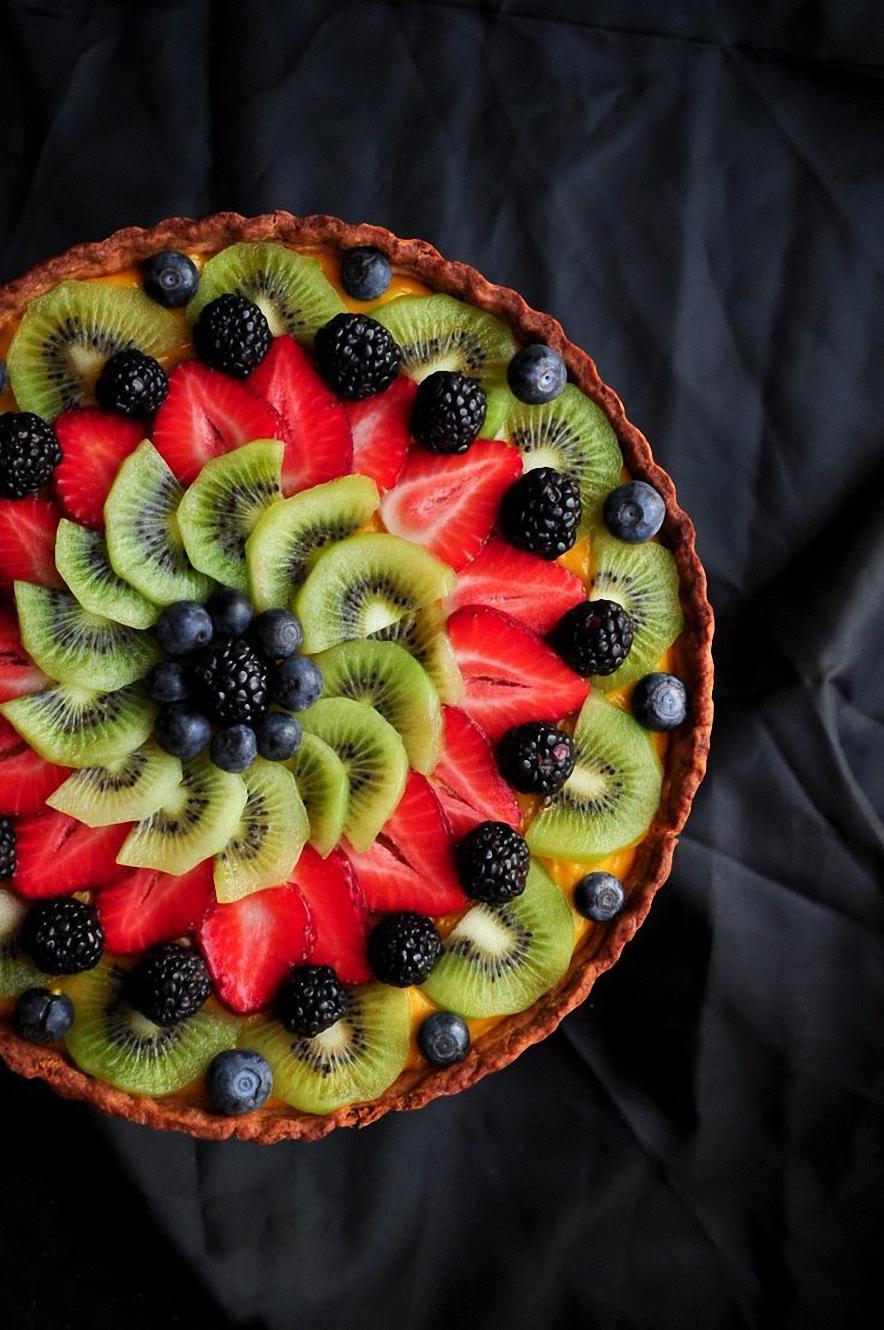 fruits foodphoto kiwi strawberry blackberry