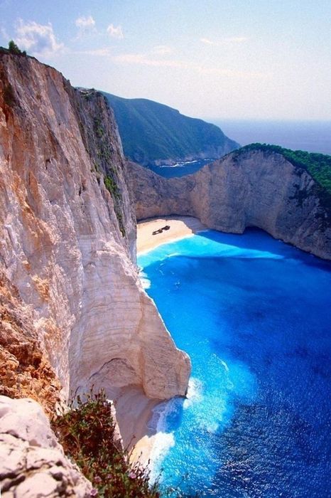 zakynthos island greece blue water
