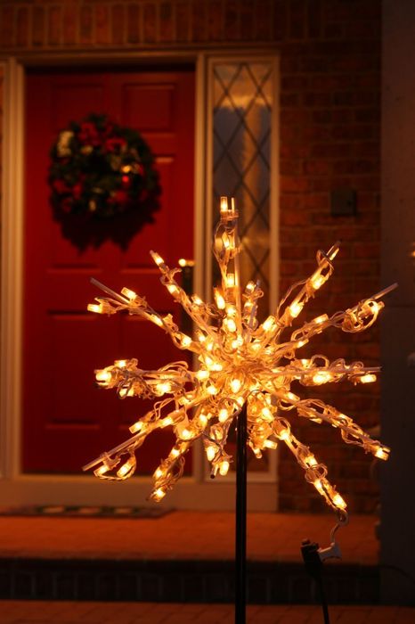 decorations christmas outdoor lights stars led