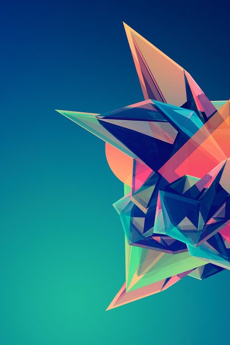 abstraction colorful angles wallpaper
