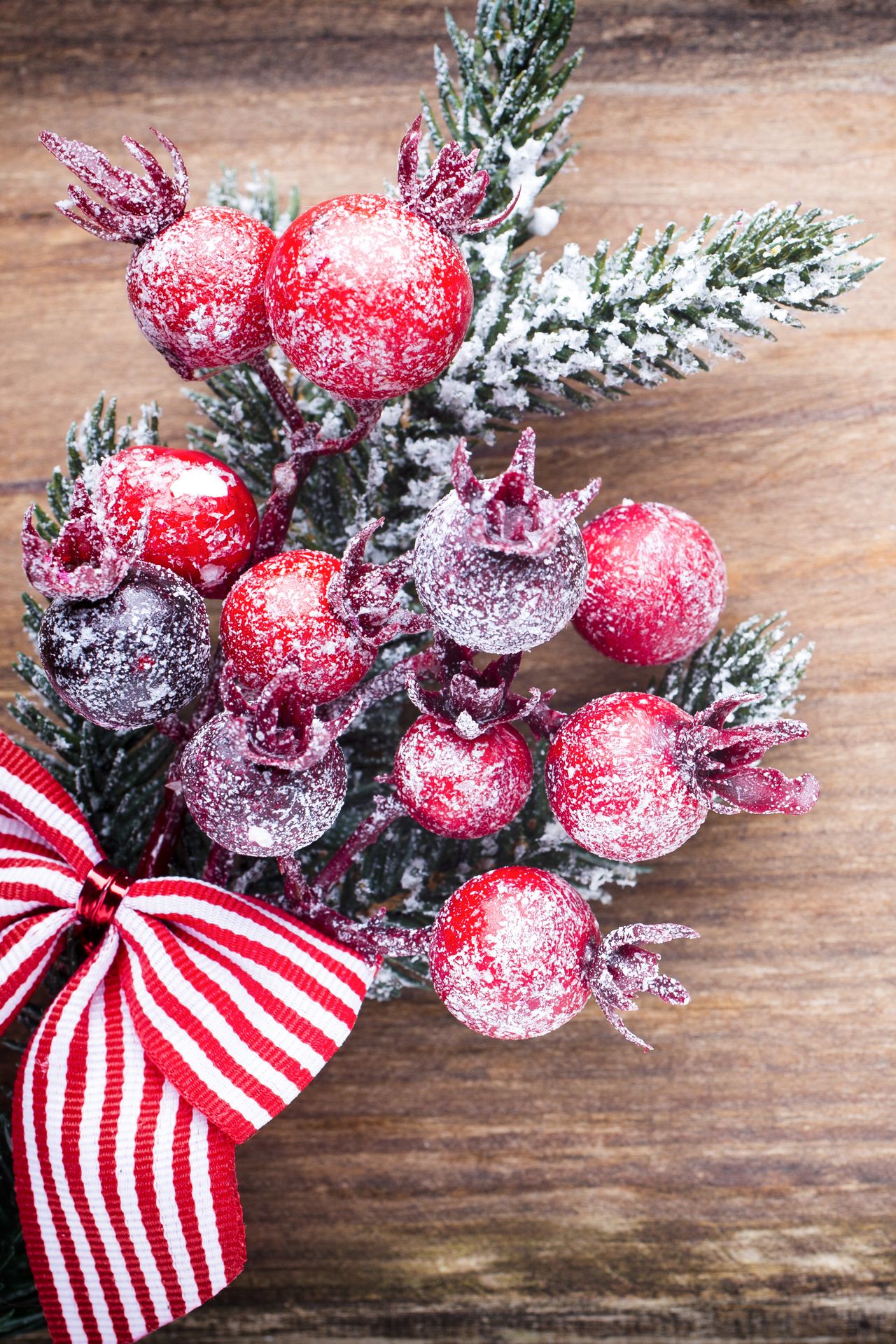 snow merry christmas decoration berries 1280x1920