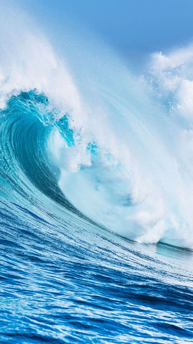 ocena wave blue water 1080x1920