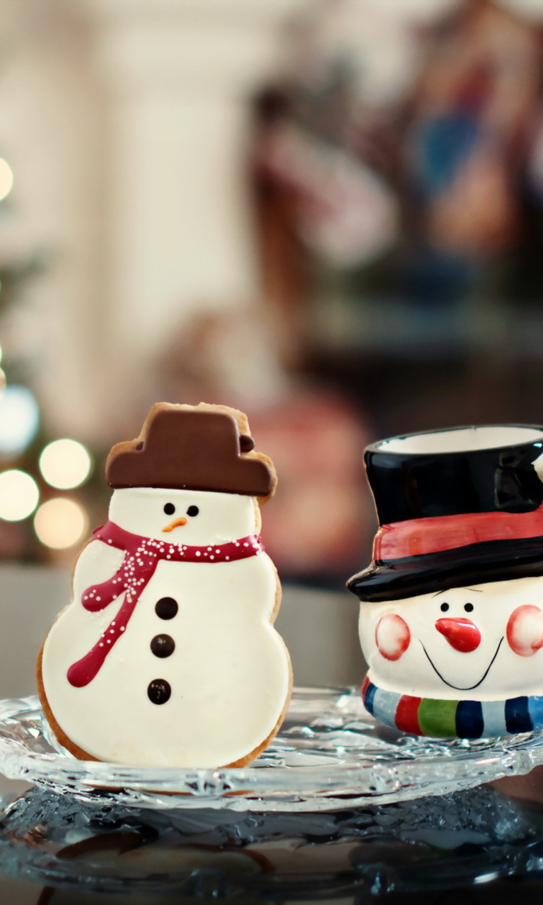 christmas snowman cookie 768x1280