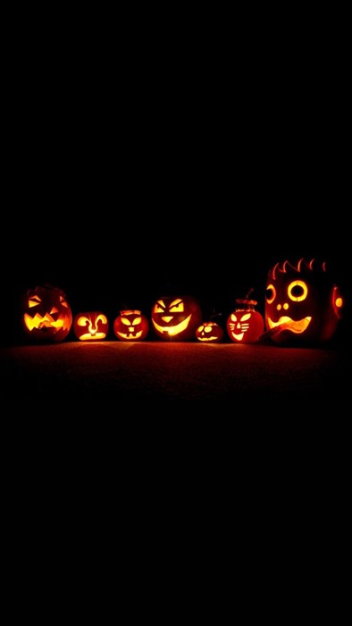 dark pumpkin halloween light flame celebration danger number