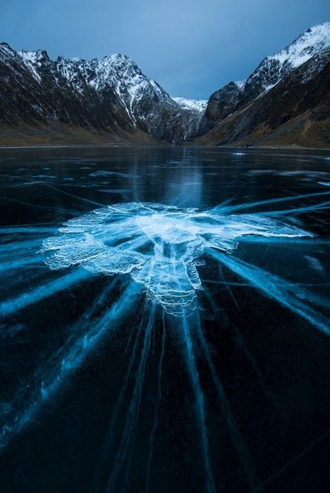 ice lake mountain
