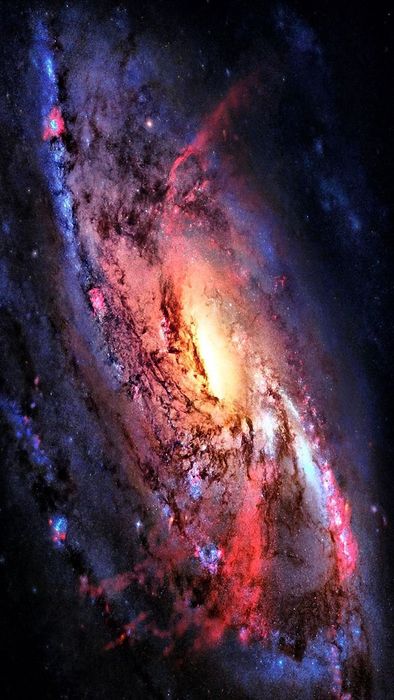 space galaxy star celestial body space light night