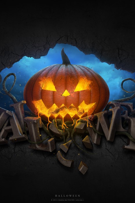halloween pumpkin horror scary lantern eerie creepy fright ghost dark