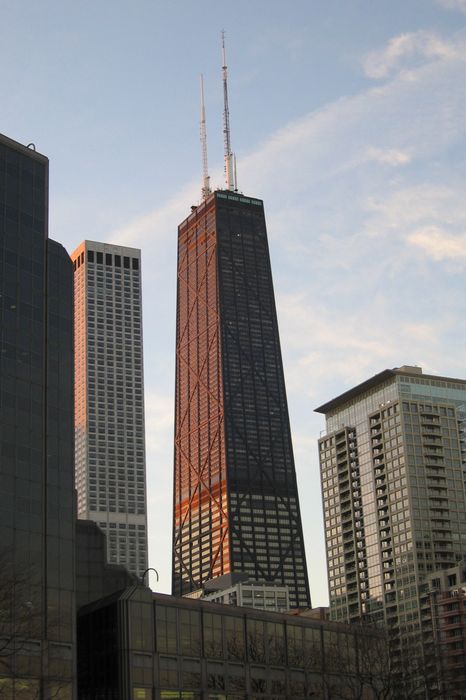 john hancock center chicago sky skyscraper buildings
