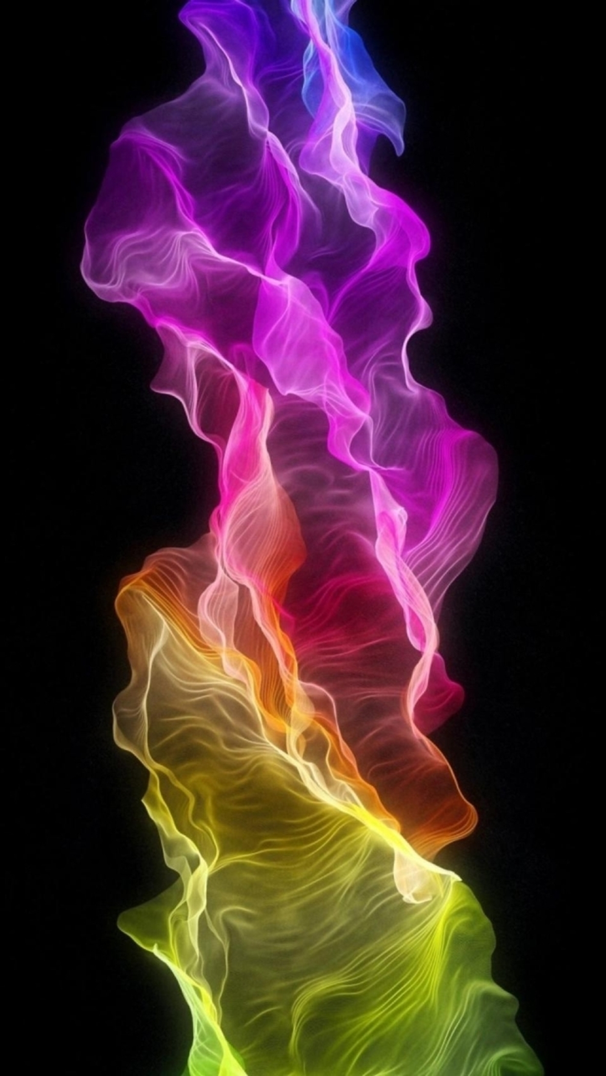 colorful smoke blaze design cloud shape motion art curve light flame