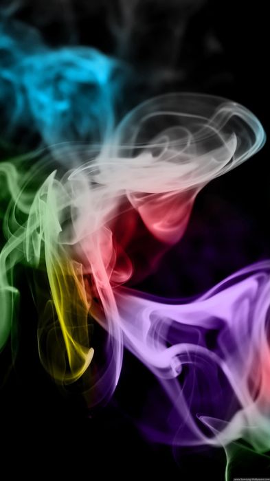background smoke clorful abstraction black
