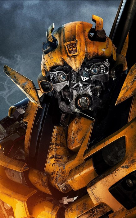 bumblebee transformer yellow machine car power machinery engine drive