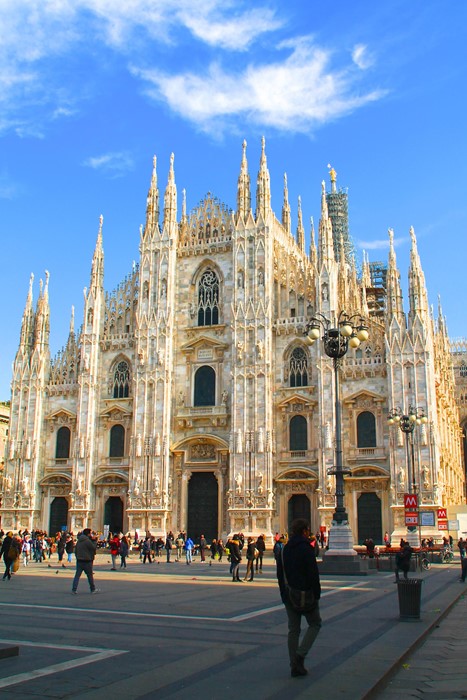 milan italy architecture building cathedral europe church city travel history